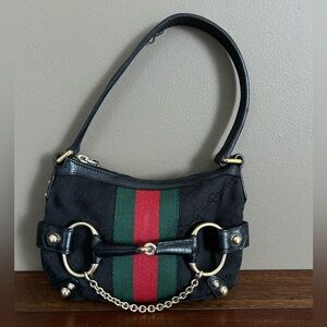 gucci horsebit bag mini authentic